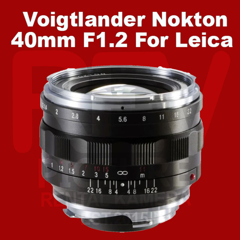 Voigtlander nokton 40mm f1.2 for leica