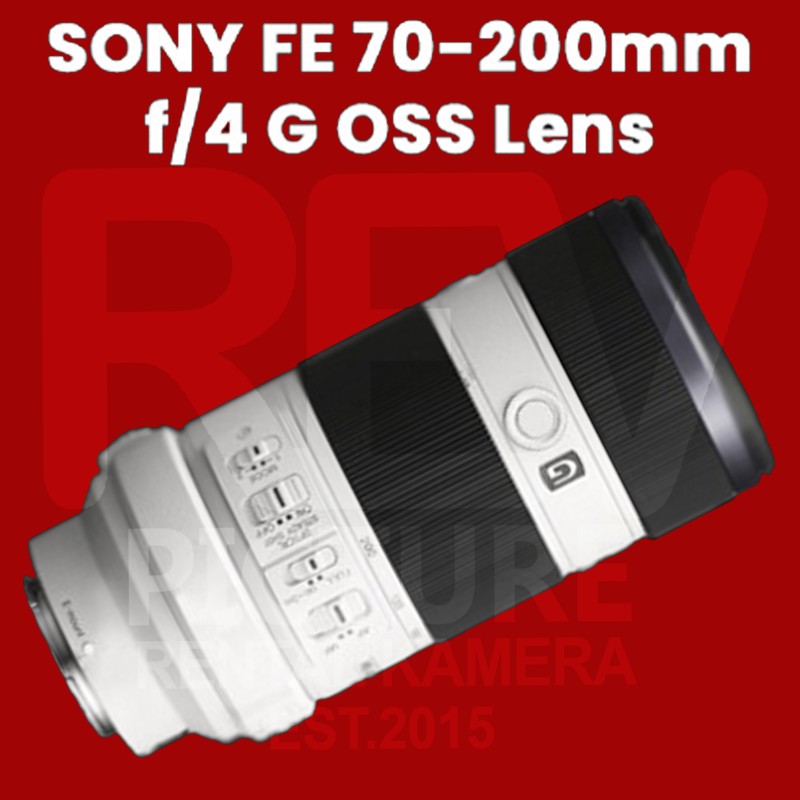 Sony FE 70-200mm f/4 G oss Lens