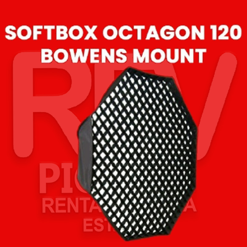 Softbox octagon 120 Bowens Mount