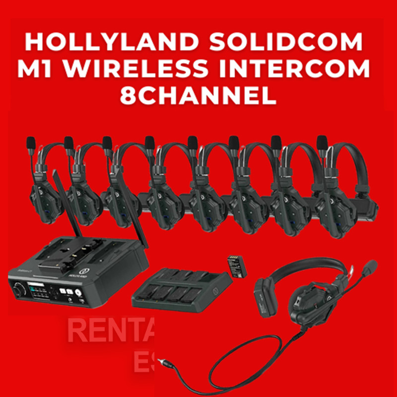 Hollyland solidcom M1 wireless intercom 8 channel