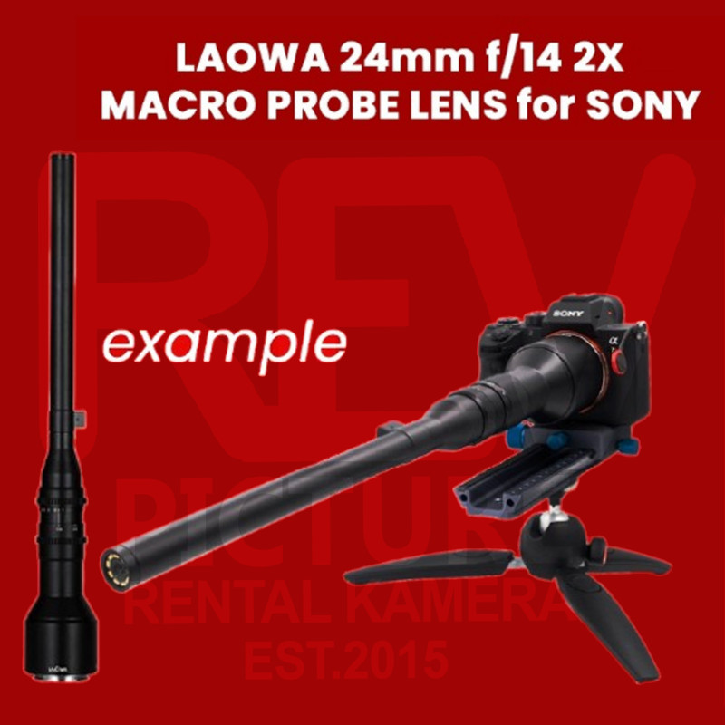 LAOWA 24mm F14 2X - Macro Probe Lens For Sony