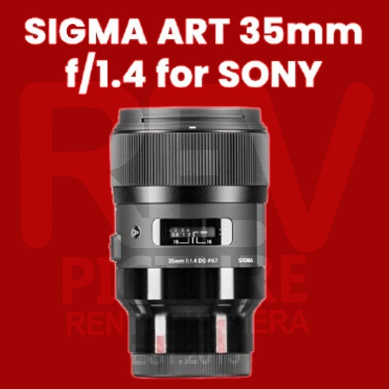 Sigma ART 35mm f/1.4 for sony