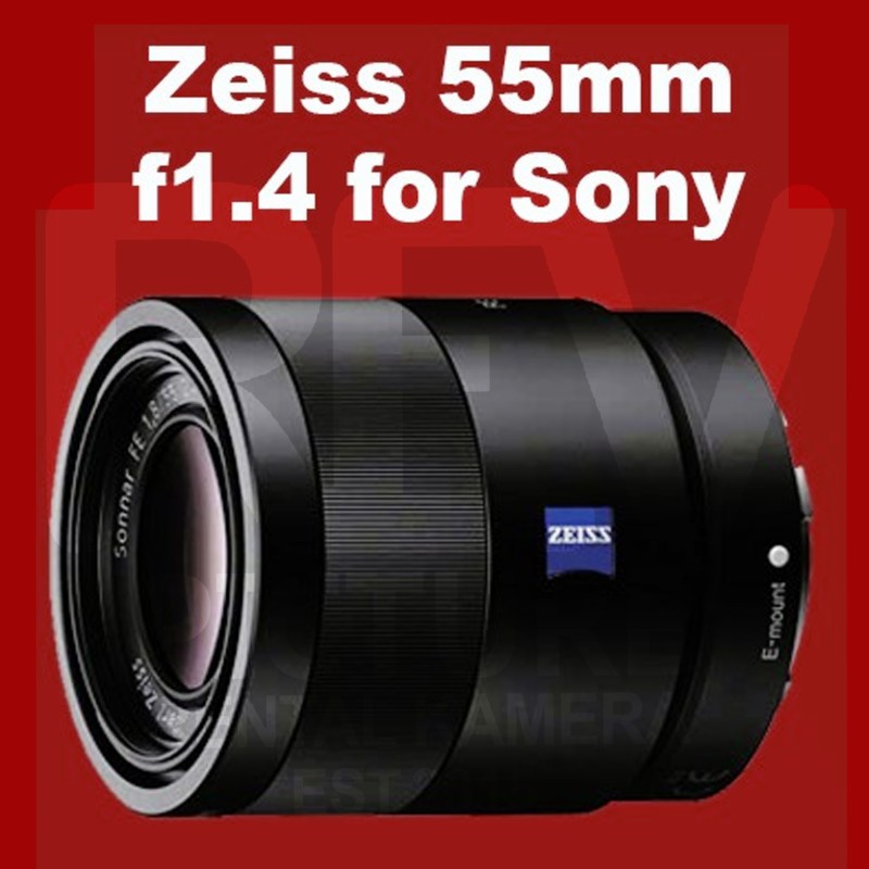 Zeiss 55mm f1.4 for sony